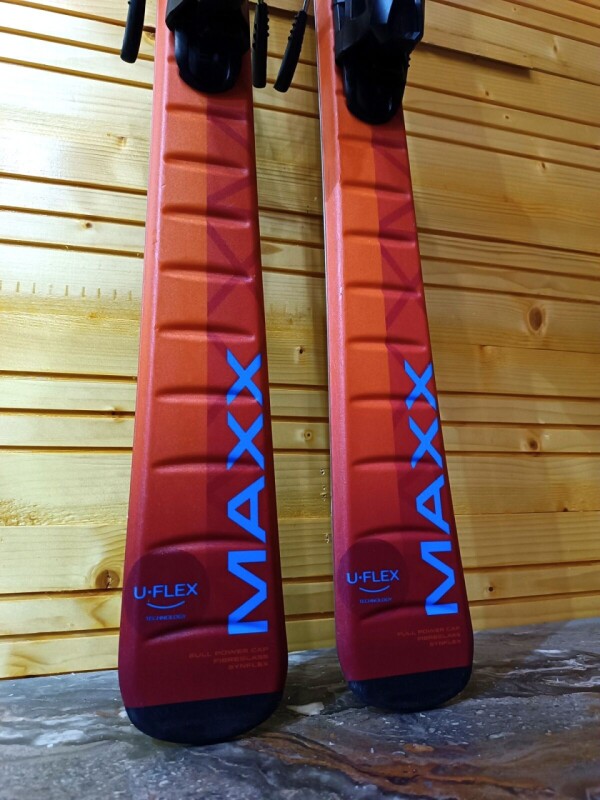 LYŽE ELAN MAXX ORANGE U-FLEX 150CM